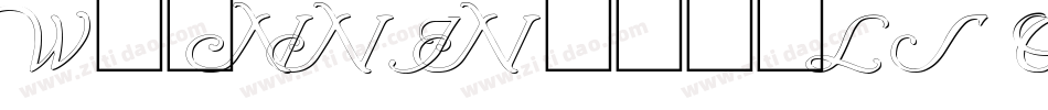 Wrenn Initials Condensed字体转换